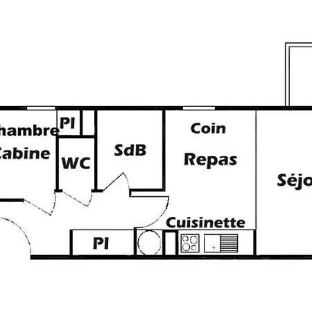 3 Pieces Avec Balcon Sud Aux Saisies - Fr-1-293-190 Apartmán Les Saisies